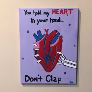 Punny Skeleton Art by Me!